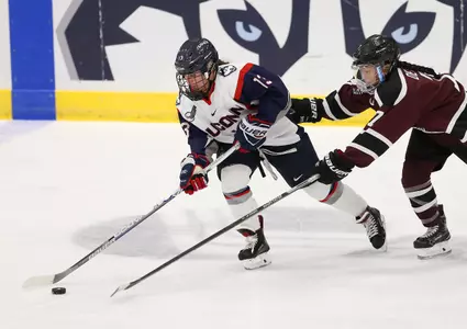 UConn resumes Hockey East action next weekend.