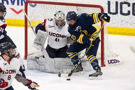 Huskies drop weekend finale to No. 10 Providence.