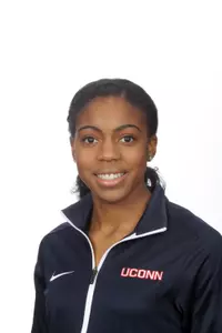 Freshman Alexis Gwynn set a new PR in the 60m dash in Boston Friday.