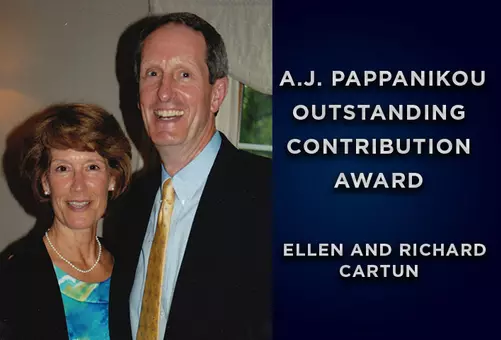 Ellen And Richard Cartun To Receive Pappanikou Award