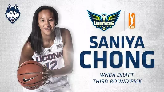 Saniya Chong was selected with the 26th overall pick in the WNBA Draft by the Dallas Wings.