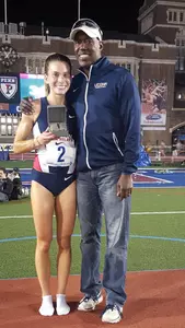 Emily Durgin won the 10 K race with a time of 33:49.30