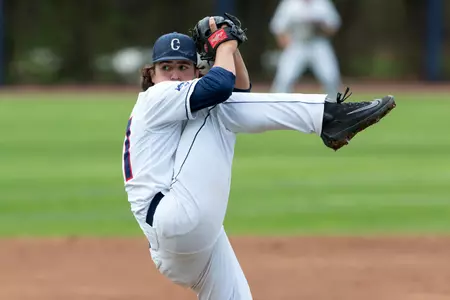Mason Feole (21) UCONN vs USF Game 2 (photo by Stephen Slade