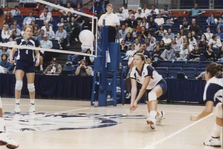 Ann Callahan (Roberson) led the Huskies in a highly-successful stretch in the late-1990s.