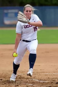 Duggan ranks top 10 in innings pitched in UConn softball history.