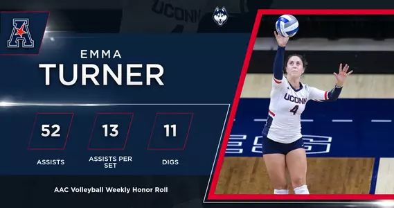 Emma Turner AAC Weekly Award Roll