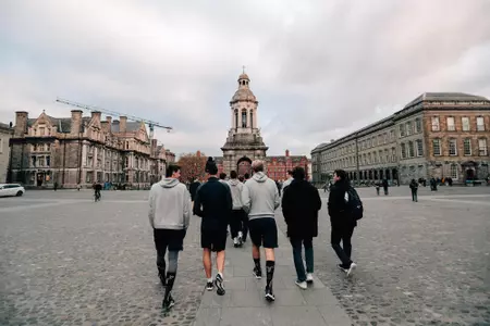 UConn Hockey Arrives In Ireland For Friendship Four
