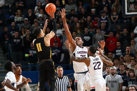UConn swept by AAC newcomer Wichita State in season series.