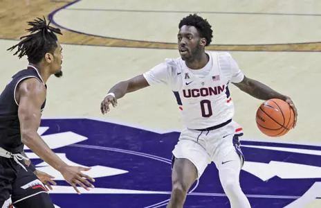 UConn's 13 turnovers result in 23 points for Cincinnati.