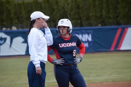 Huskies get six hits, but strand 10 on Friday.