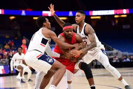 UConn ends 2017-18 with 14-18 record. (PC: American Athletic Conference)