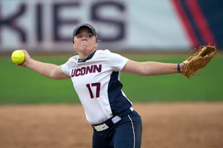 Olson earned complete-game shutout against Pacific.