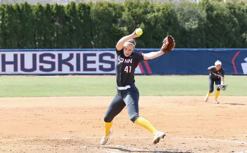 Huskies to host CCSU on Tuesday. (PC: Alex Serbetzian)