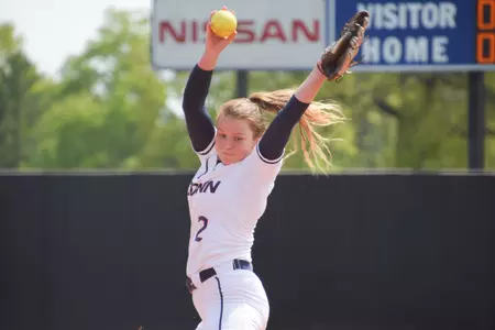 Huskies earn DH split with Memphis.
