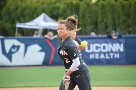 Stockley pitched her 13th complete game of the season on Saturday.