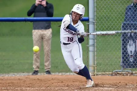 Reese Guevarra had a single for UConn on Friday.