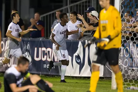Thiam Celebrates Goal