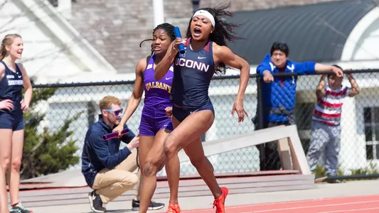 Track and field runner