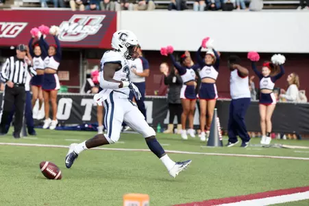 Kevin Mensah scored 5 TD's vs. UMass