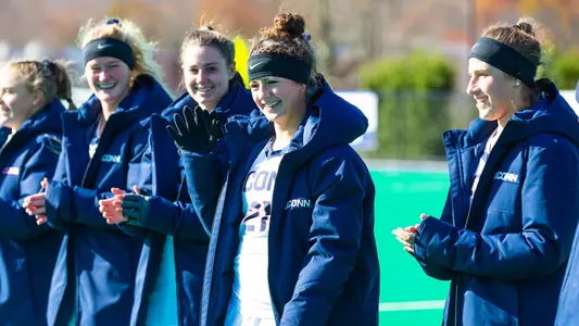 Abril Martinez-Arraya introduced prior to Big East Semifinals