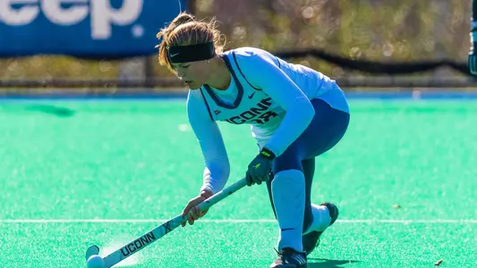 Claire Jandewetrth during Big East Semifinals