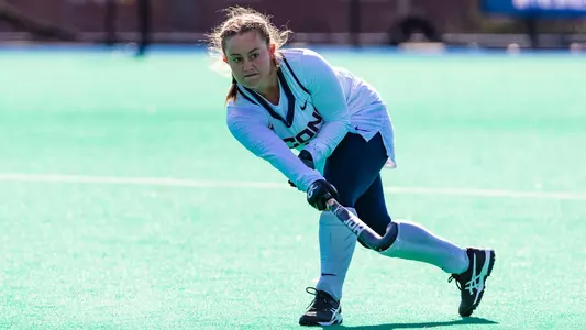 Kourtney Kennedy playing during Big East Semifinals