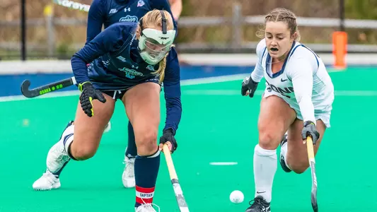 Kourtney Kennedy defends in the Big East Championship game