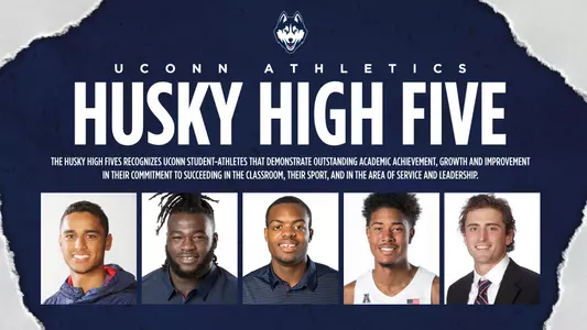 October Husky High Five Graphic