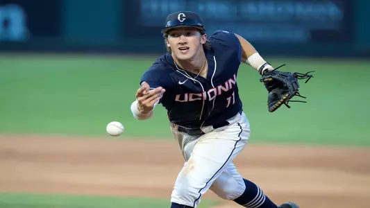 Chris Winkel throws the ball in a game against OSU