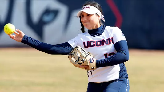 Lemus fielding at home opener