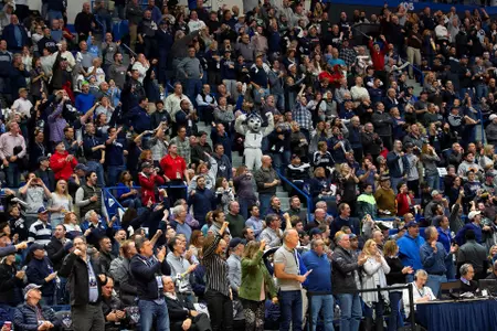 Basketball Fans at XL Center
