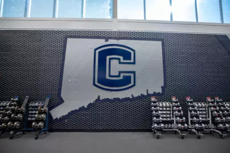 Shenkman weight room signage