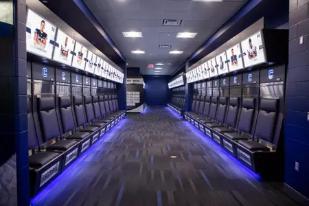 Burton Football Locker room 1