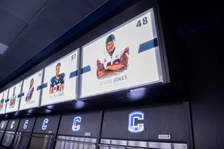 Burton Football locker room signs