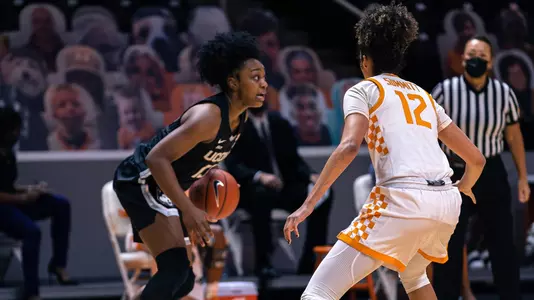 Christyn Williams at Tennessee on January 21, 2021.