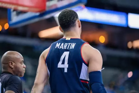 Tyrese Martin in a game against Creighton