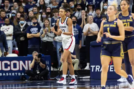 UConn vs Notre Dame at Gampel Pavilion 12/5/21