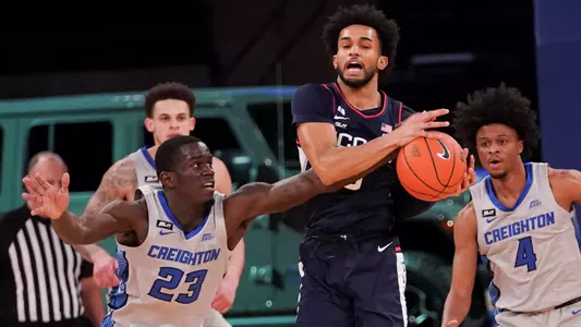 NEW YORK, NY - MARCH 12: during a Big East Tournament game at Madison Square Garden on March 12, 2021 in New York City. (Photo by Porter Binks/Big East Conference)