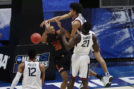 Andre Jackson gets a block