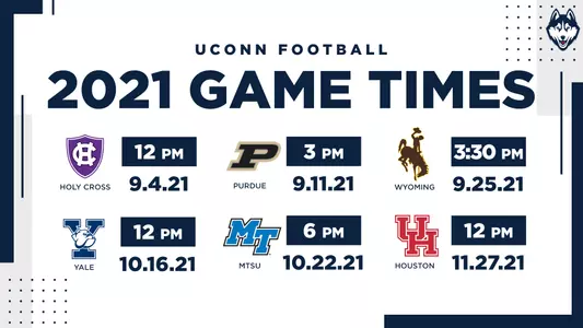 2021 Football Game Times