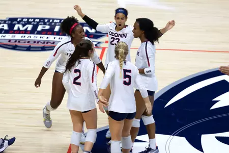UConn Volleyball vs Bryant at Gampel Pavilion 9/17/21