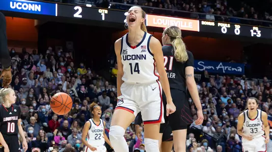 UConn vs Louisville at Mohegan Sun Arena, 12/19/21