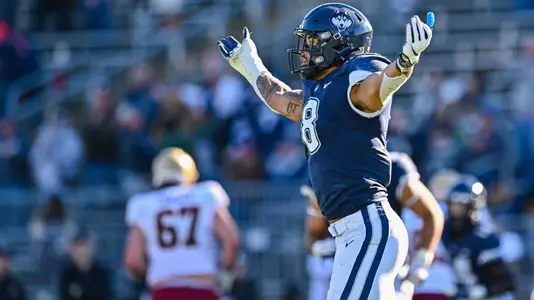 NCAA DI Football 2022 - Boston College at UConn, Rentschler Field, Hartford, Connecticut.