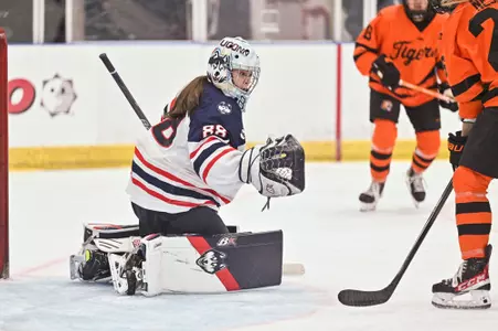 NCAA DI Womens Hockey- 2022 - RIT at UConn, Mark Edward Freitas Ice Forum, Storrs, Connecticut.