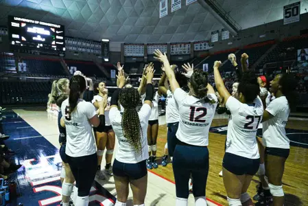 NCAA DI Womens Volleyball - 2022 - Bryant at UConn, Gampel Pavillion, Storrs, Connecticut.