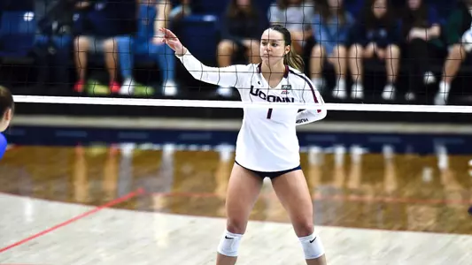 Photo by Mike Orazzi for Claus Multi MediaCreighton University vs UConn during Big East Womenâ??s Volleyball at the Harry A. Gampel Pavillon in Storrs, Conn. on Friday, October 7, 2022.