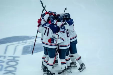 -NCAA DI Mens Hockey- 2022 -Main at UConn, XL Center, Hartford, Connecticut.