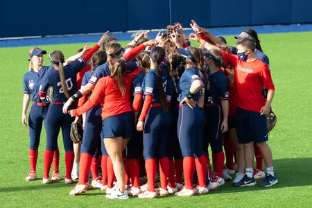 UConn Softball vs Villanova Big East First Round at Burrill Family Field, May 13, 2001