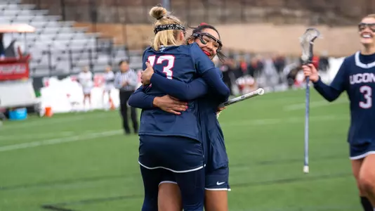 Sydney Watson celebrating after scoring a goal at Fairfield
