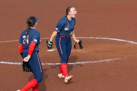 UConn Softball vs Villanova Big East First Round at Burrill Family Field, May 13, 2001